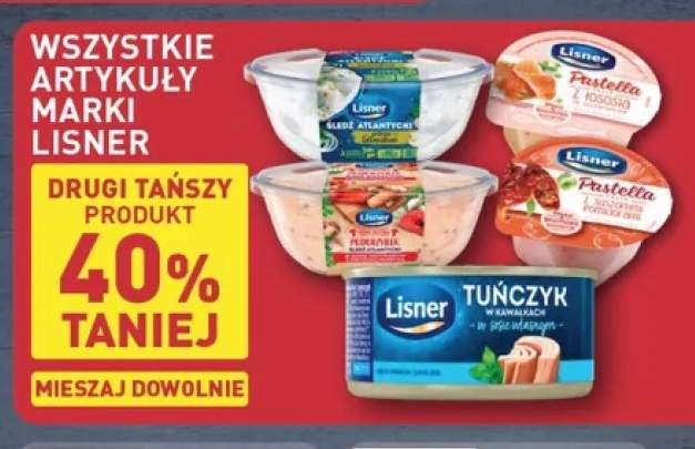 Śledź atlantycki z podgrzybkiem i pieczoną papryką Lisner +5 wariantów
