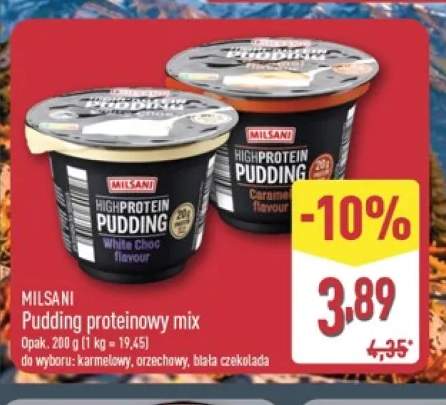 Pudding proteinowy karmelowy Milsani +2 warianty