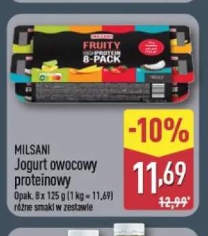 Jogurt owocowy proteinowy 8-pak Milsani