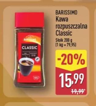 Kawa rozpuszczalna Classic Barissimo