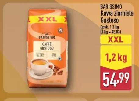 Kawa ziarnista Gustoso Barissimo