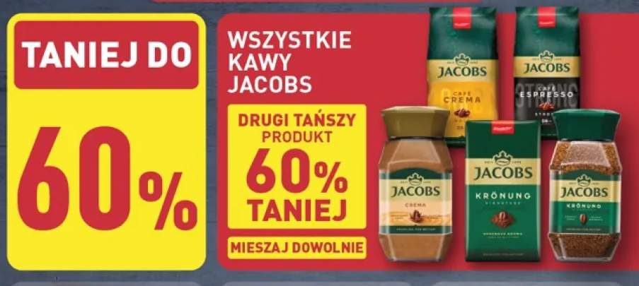 Kawa ziarnista Jacobs Café Crema +5 wariantów
