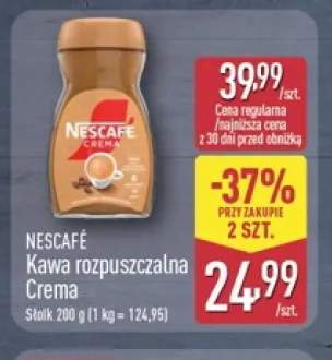 Kawa rozpuszczalna Crema Nescafé