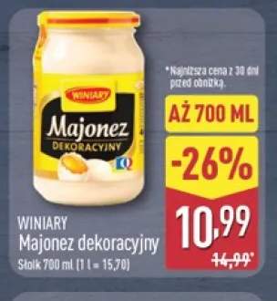 Majonez dekoracyjny Winiary