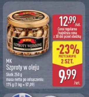 Szproty w oleju MK