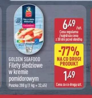 Filety śledziowe w kremie pomidorowym Golden Seafood