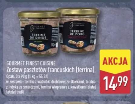 Zestaw pasztetów francuskich terrina Gourmet Finest Cuisine