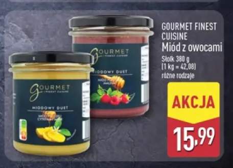 Miód z owocami malina Gourmet Finest Cuisine +1 wariant