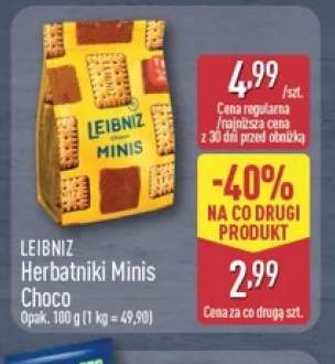 Herbatniki Minis Choco Leibniz