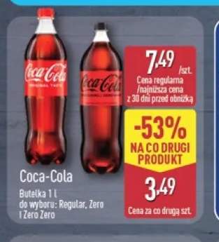 Napój gazowany Coca-Cola Regular +1 wariant