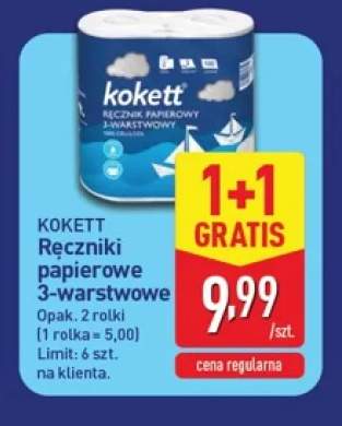 Ręczniki papierowe 3-warstwowe Kokett 2-pak