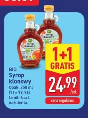 Syrop klonowy Bio