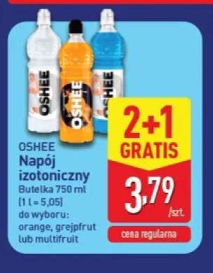 Napój izotoniczny Oshee grejpfrut +2 warianty