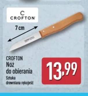 Nóż do obierania 7 cm z drewnianą rękojeścią Crofton