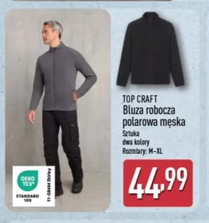 Bluza robocza polarowa męska Top Craft