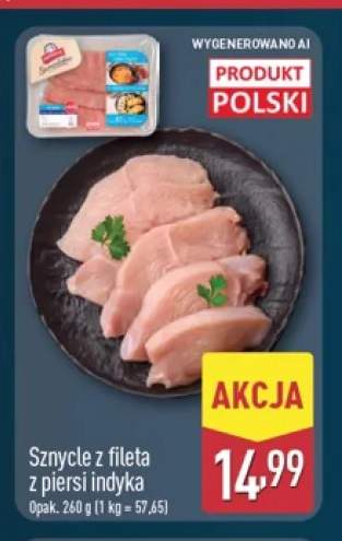 Sznycle z fileta z piersi indyka Indykpol