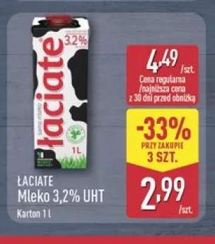 Mleko UHT Łaciate 3,2%