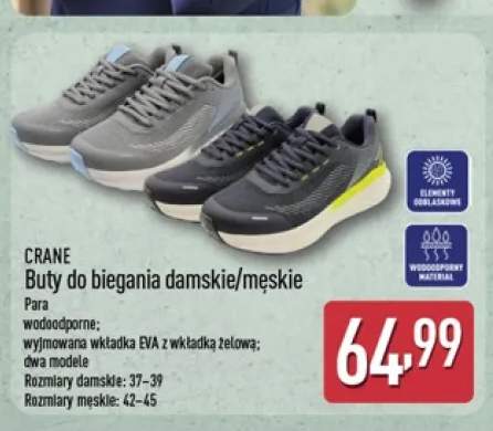 Buty do biegania damskie/męskie Crane