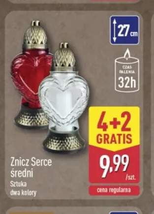 Znicz Serce średni