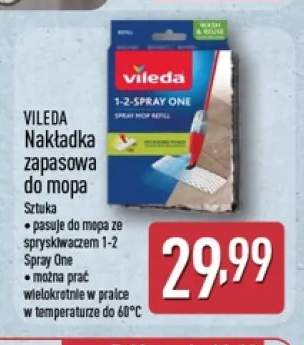 Nakładka zapasowa do mopa 1-2 Spray One Vileda