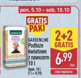 Podłoże kwiatowe z nawozem Gardenline