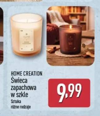 Świeca zapachowa w szkle Home Creation