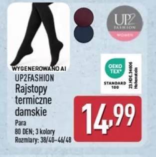 Rajstopy termiczne damskie Up2fashion