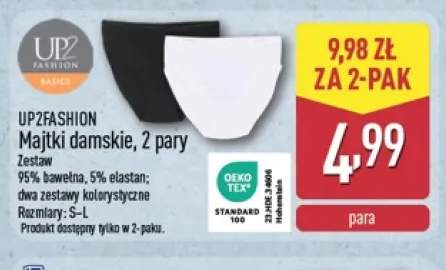 Majtki damskie 2-pak Up2fashion
