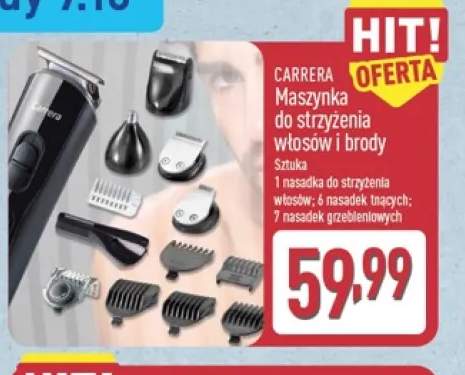 Maszynka do strzyżenia włosów i brody Carrera