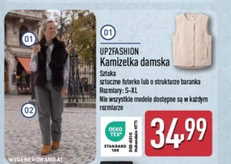 Kamizelka damska UP2FASHION