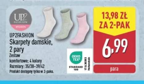 Skarpety damskie 2-pak UP2FASHION
