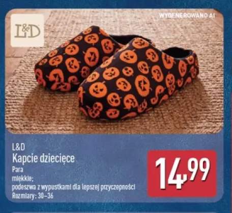 Kapcie dziecięce L & D