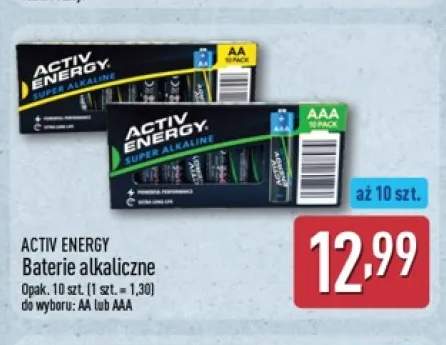 Baterie alkaliczne Aa Activ Energy +1 wariant