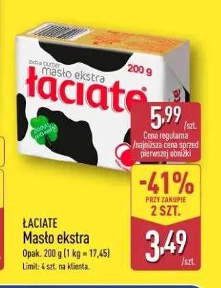 Masło ekstra Łaciate