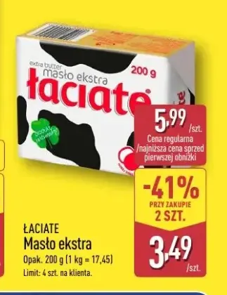 Masło ekstra Łaciate