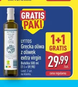 Grecka oliwa z oliwek extra virgin Lyttos