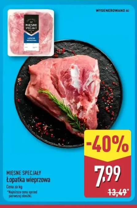 Łopatka wieprzowa Mięsne Specjały