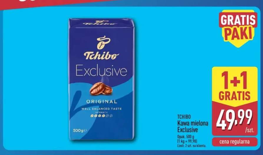 Kawa mielona Exclusive Tchibo
