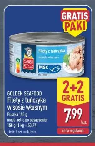 Filety z tuńczyka w sosie własnym Golden Seafood
