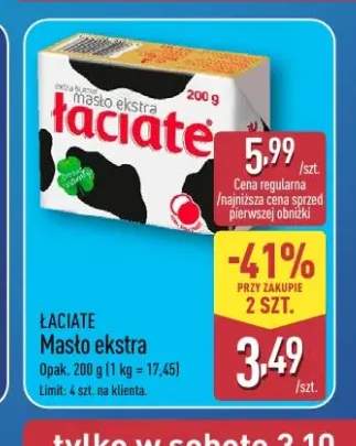 Masło ekstra Łaciate