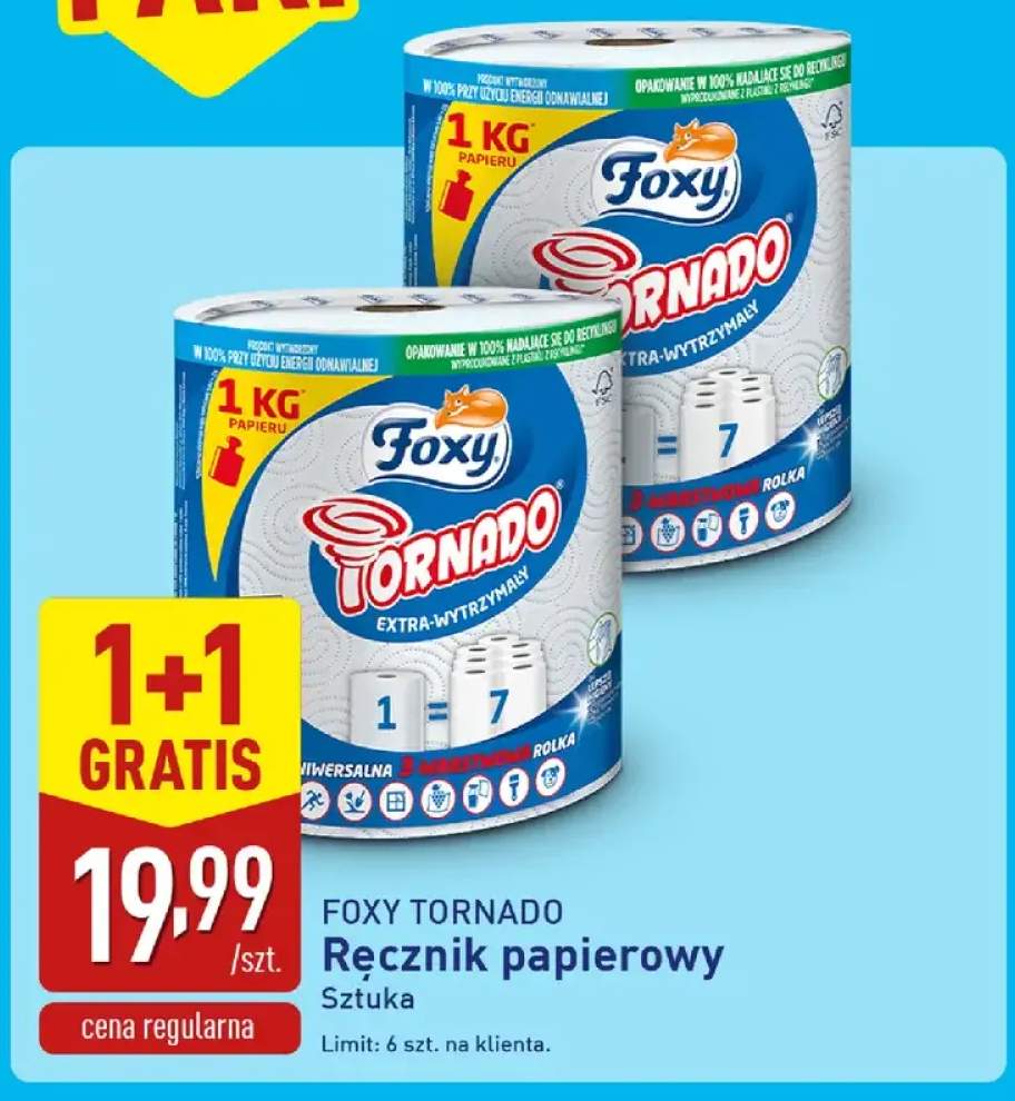 Ręcznik papierowy Foxy Tornado