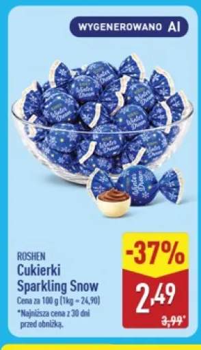 Cukierki Sparkling Snow Roshen