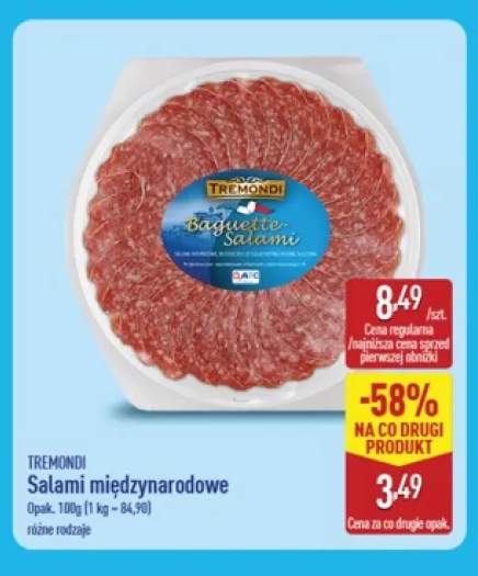 Salami międzynarodowe Tremondi