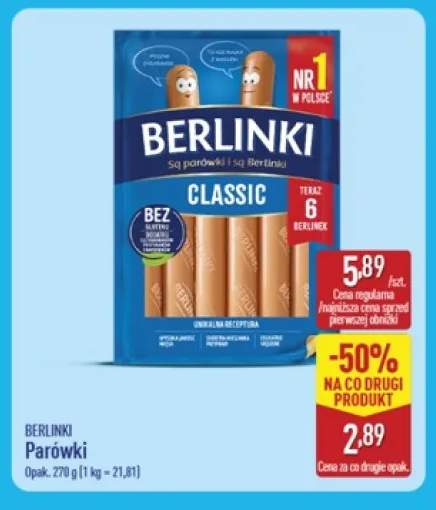 Parówki Berlinki