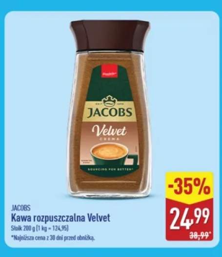 Kawa rozpuszczalna Velvet Jacobs