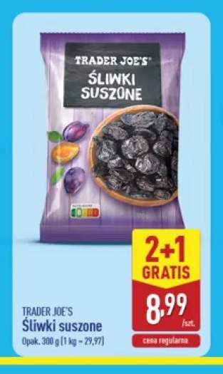 Śliwki suszone Trader Joe's