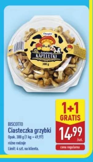 Ciasteczka grzybki Biscotto