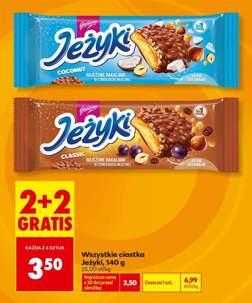 ciastka Jeżyki