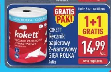 Ręcznik papierowy 2-warstwowy Giga Rolka Kokett