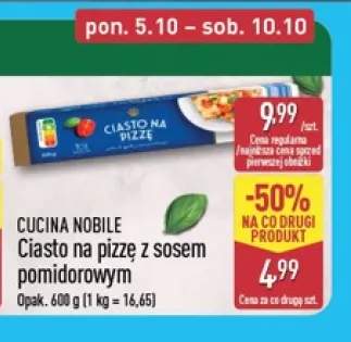 Ciasto na pizzę z sosem pomidorowym Cucina Nobile